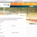 Fácil registro en la web de Repsol Security Parking